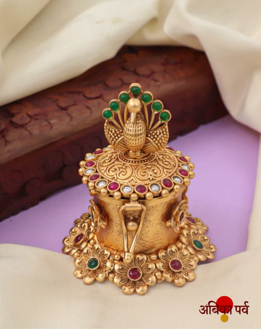 Peacock Kumkum Bharni